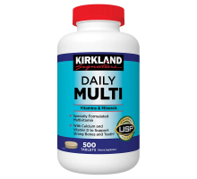 Kirkland Signature Daily Multi - Витаминно-минеральный комплекс (500 табл.)