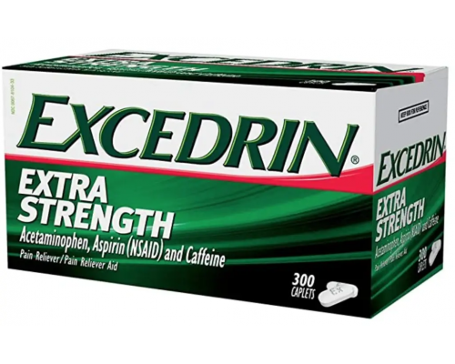 Excedrin Extra Strength - Экседрин от мигрени (300 табл.)