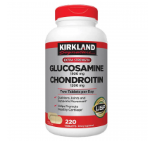 Kirkland Signature Glucosamine with Chondroitin - Глюкозамин с Хондроитином (220 табл.)