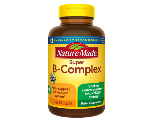 Nature Made Super B-Complex - Комплекс вітамінів групи B (460 табл.)