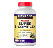 Kirkland Signature Super B-Complex - Комплекс витаминов группы В с электролитами (500 табл.)