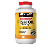 Kirkland Signature Fish Oil 1000mg - Риб'ячий жир 1000мг (400 табл.)