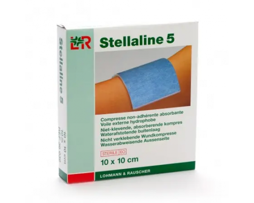 Stellaline 5 10х10см - Медична пов'язка від ран, пролежнів, садна