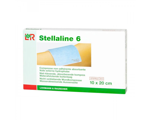 Stellaline 6 10х20см - Медична пов'язка від ран, пролежнів, садна