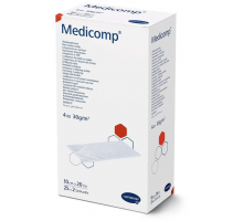 Medicomp 10х20см - Стерильні сорбційні серветки з нетканого матеріалу (2*25 шт)
