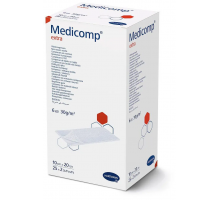 Medicomp Extra 10х20см - Стерильные сорбционные салфетки из нетканого материала (2*25 шт)