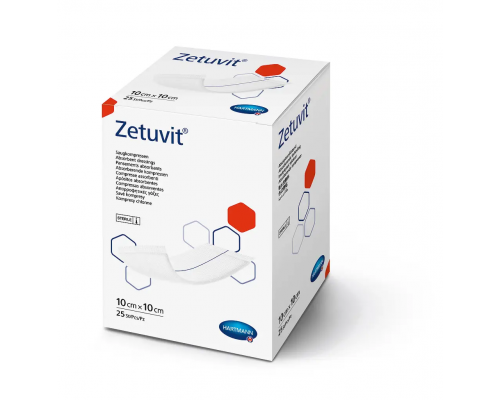 Zetuvit 10x10см - Стерильная сорбционная повязка