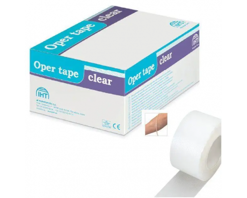 Oper Tape Clear 1,25см х 9,1м - Пластир на поліетиленовій основі