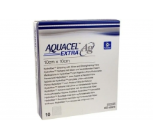 Aquacel (Аквасель) Extra AG 10х10см - Пов'язка зі сріблом